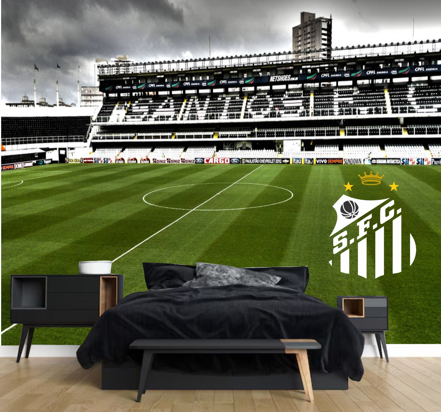 PAPEL DE PAREDE SANTOS FUTEBOL Vila Belmiro