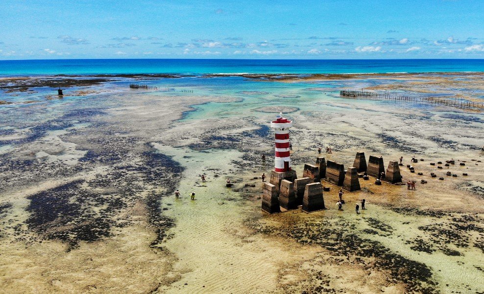 QUADRO EM CANVAS FAROL DE MACEIO - PONTA VERDE