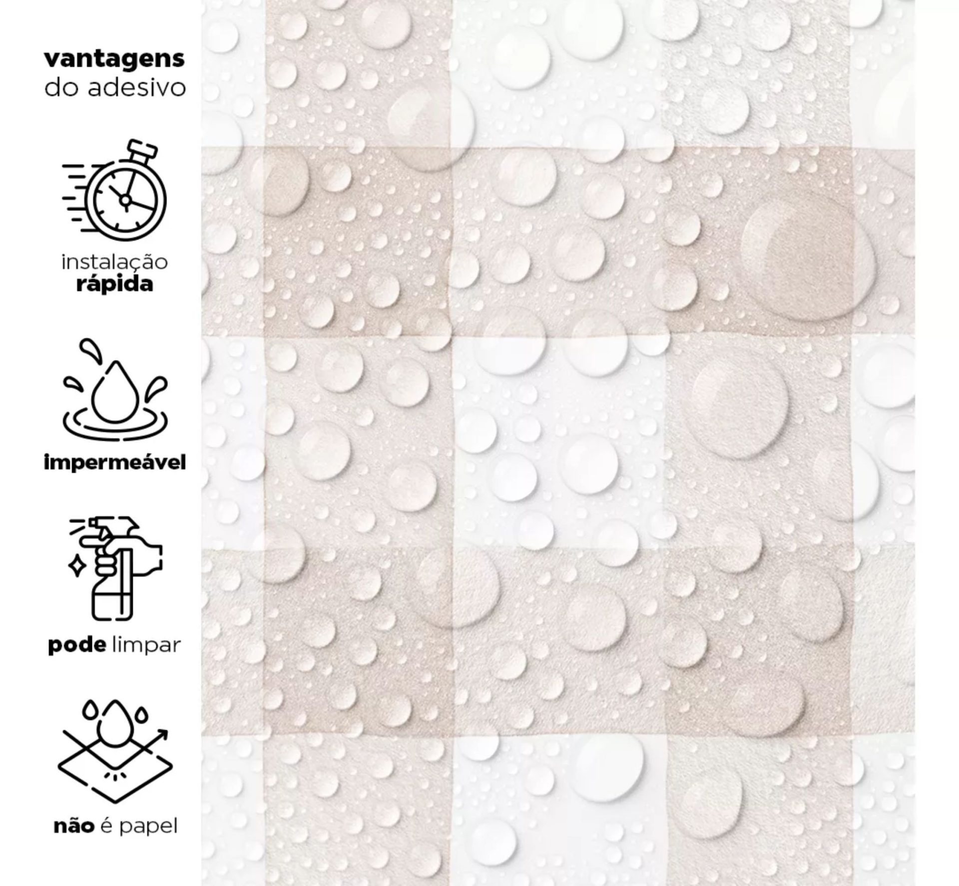 papel parede xadrez vichy AQUARELA - varias cores