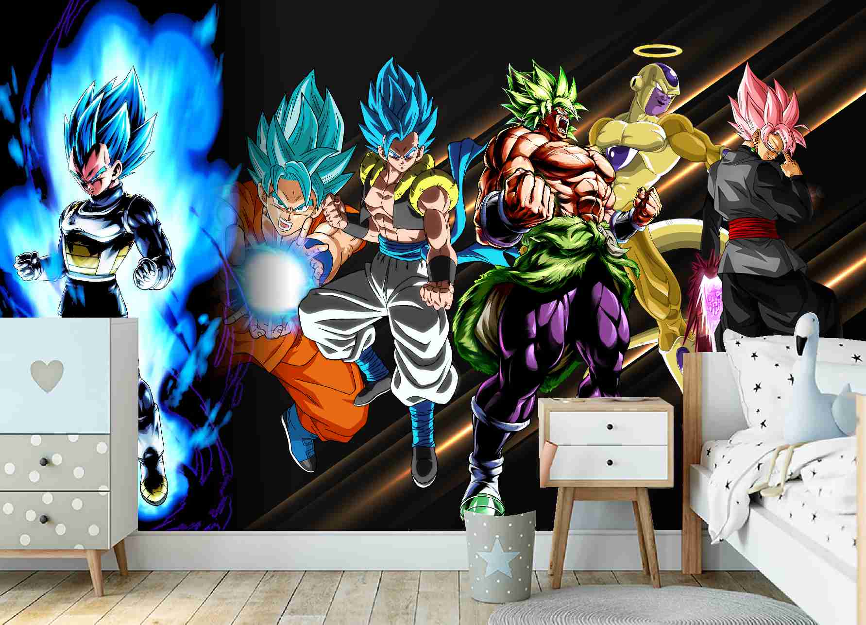 PAPEL DE PAREDE LAVAVEL DRAGON BALL