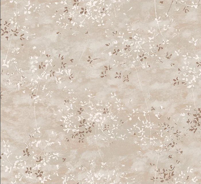 PAPEL DE PAREDE FLORAL ABSTRATO FUNDO BEGE