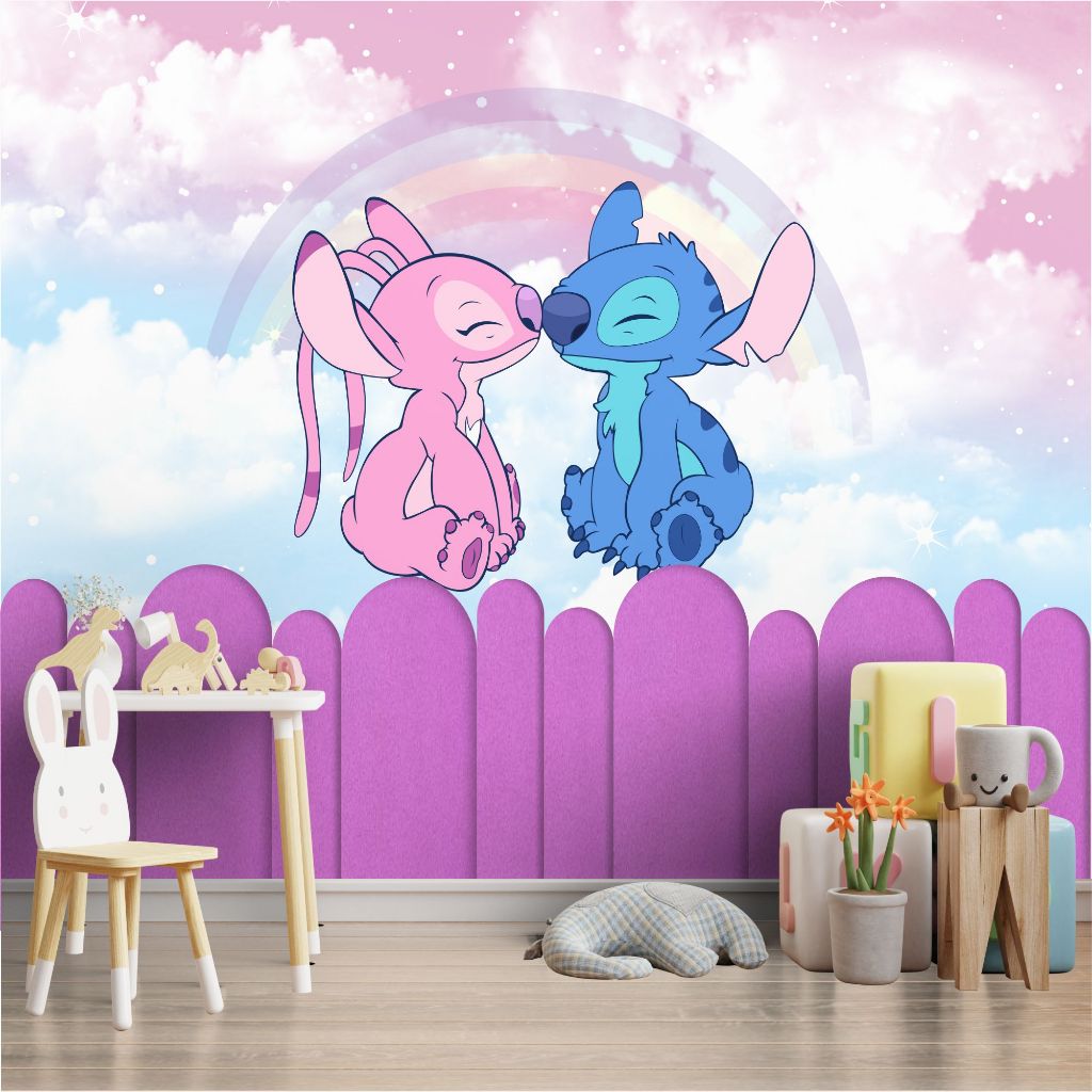 PAPEL PAREDE lilo stitch