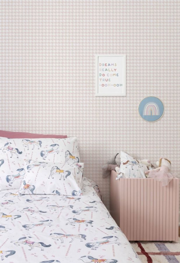 PAPEL PAREDE Xadrez pied de poule - TODAS AS CORES