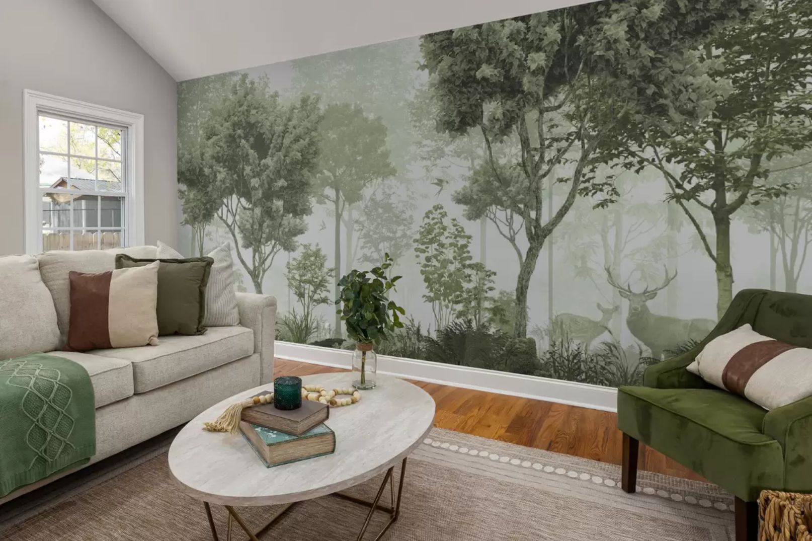 PAPEL PAREDE NATUREZA FLORESTA
