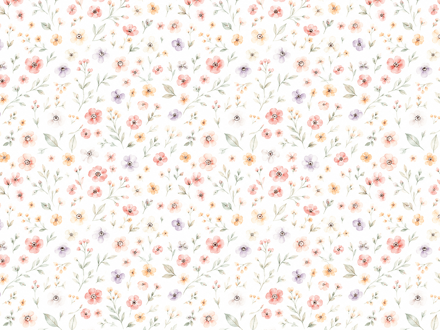 Papel de Parede vinil ou Celulose Floral Liberty Rosa Claro